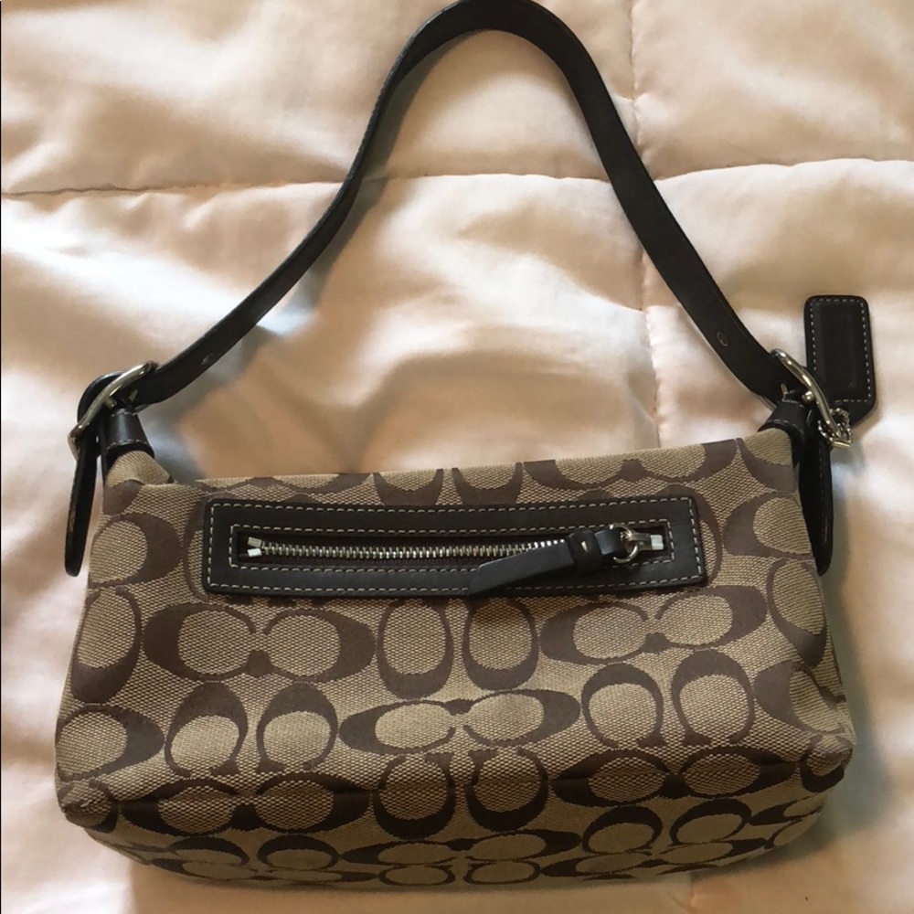 Mini Coach purse- Size is smaller than a football
